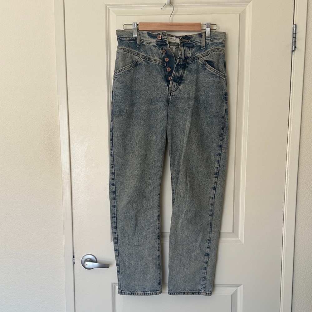 Forever 21 High Rise Blue Jeans